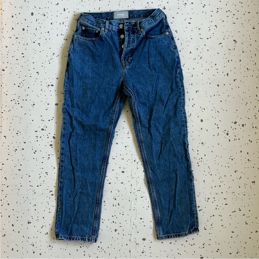 💘 EVERLANE - THE 90’S CHEEKY JEAN 26 CROP BUTTON FLY